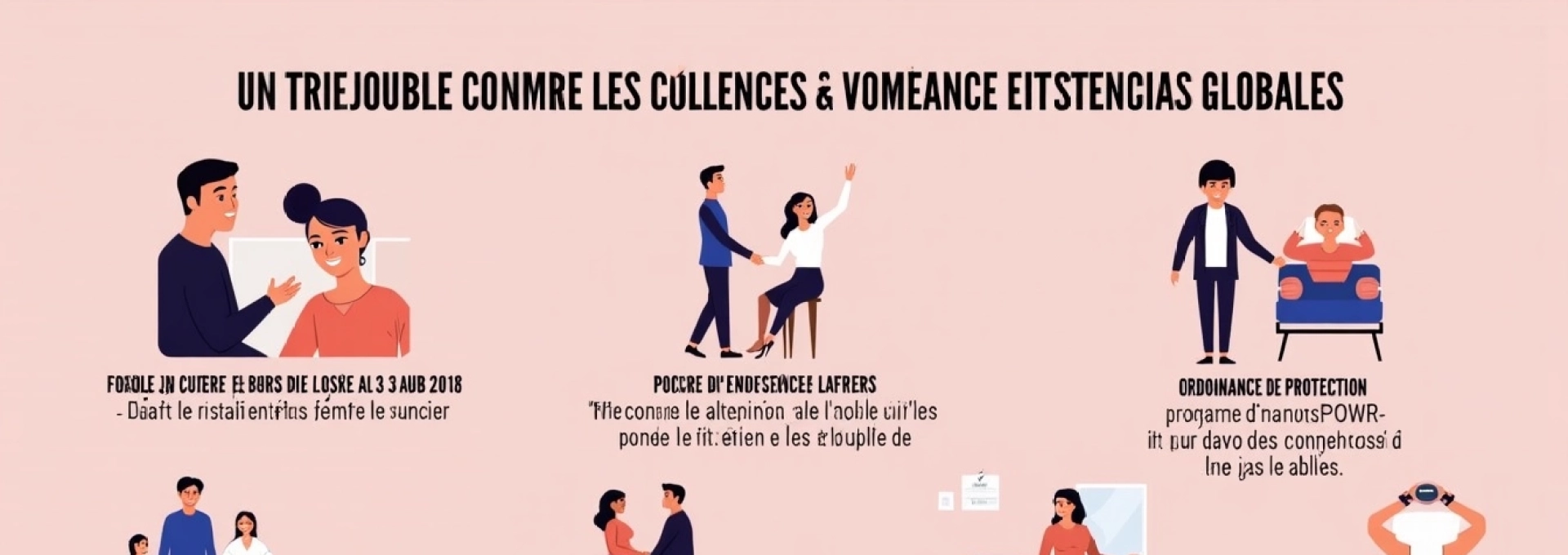 Lutter contre les violences sexistes : initiatives et stratégies globales